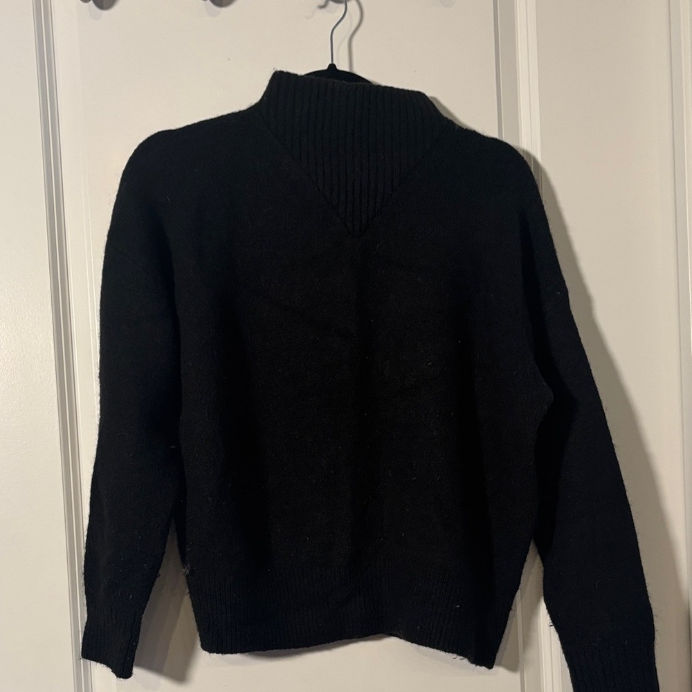 Madewell Charcoal Knit Sweater